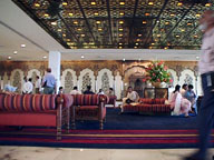 Lobby, Taj Mahal Hotel.