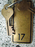Room 17 key.